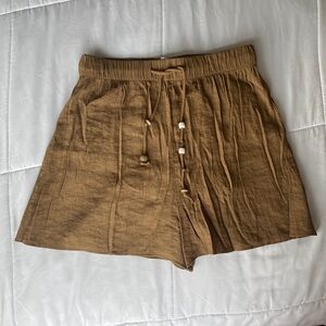 Zara Beaded Tie Shorts